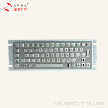 Gipalig-on nga Anti-riot Keyboard alang sa Impormasyon Kiosk